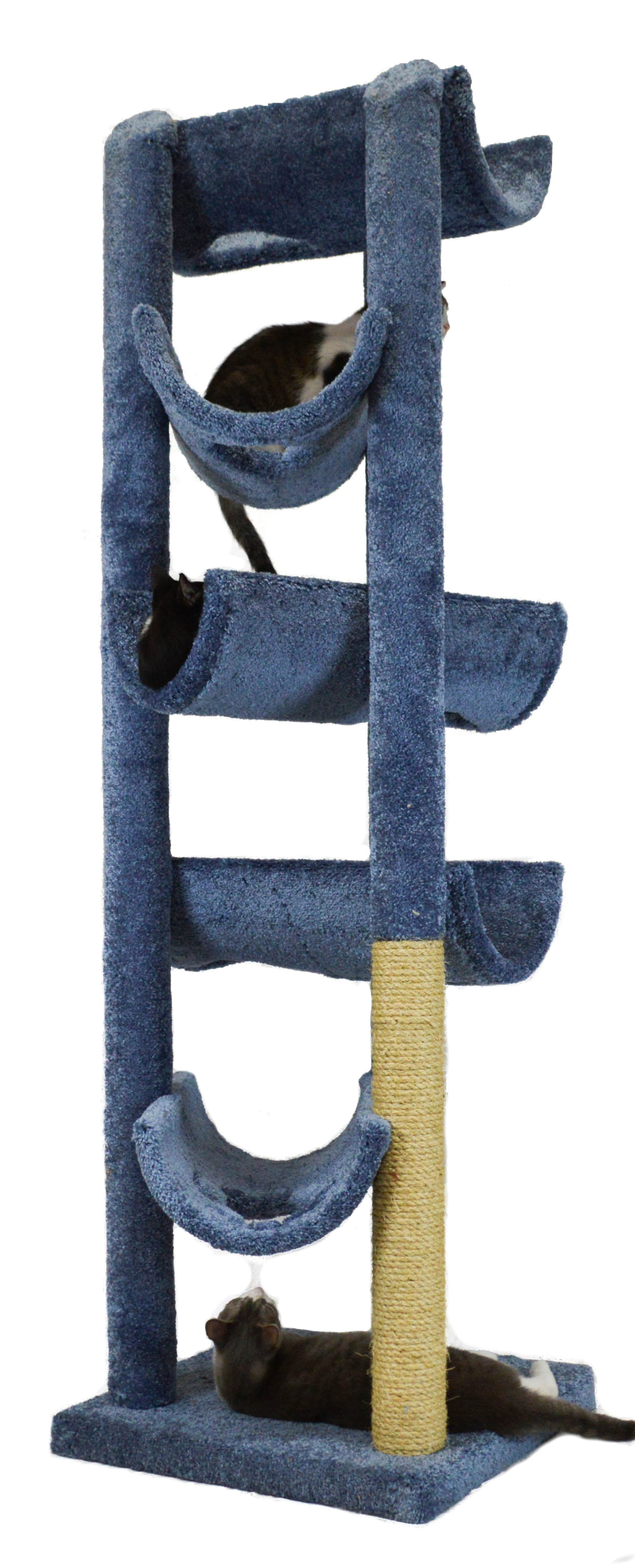 Molly and Friends 86" The Alleyway Cat Tree & Reviews Wayfair